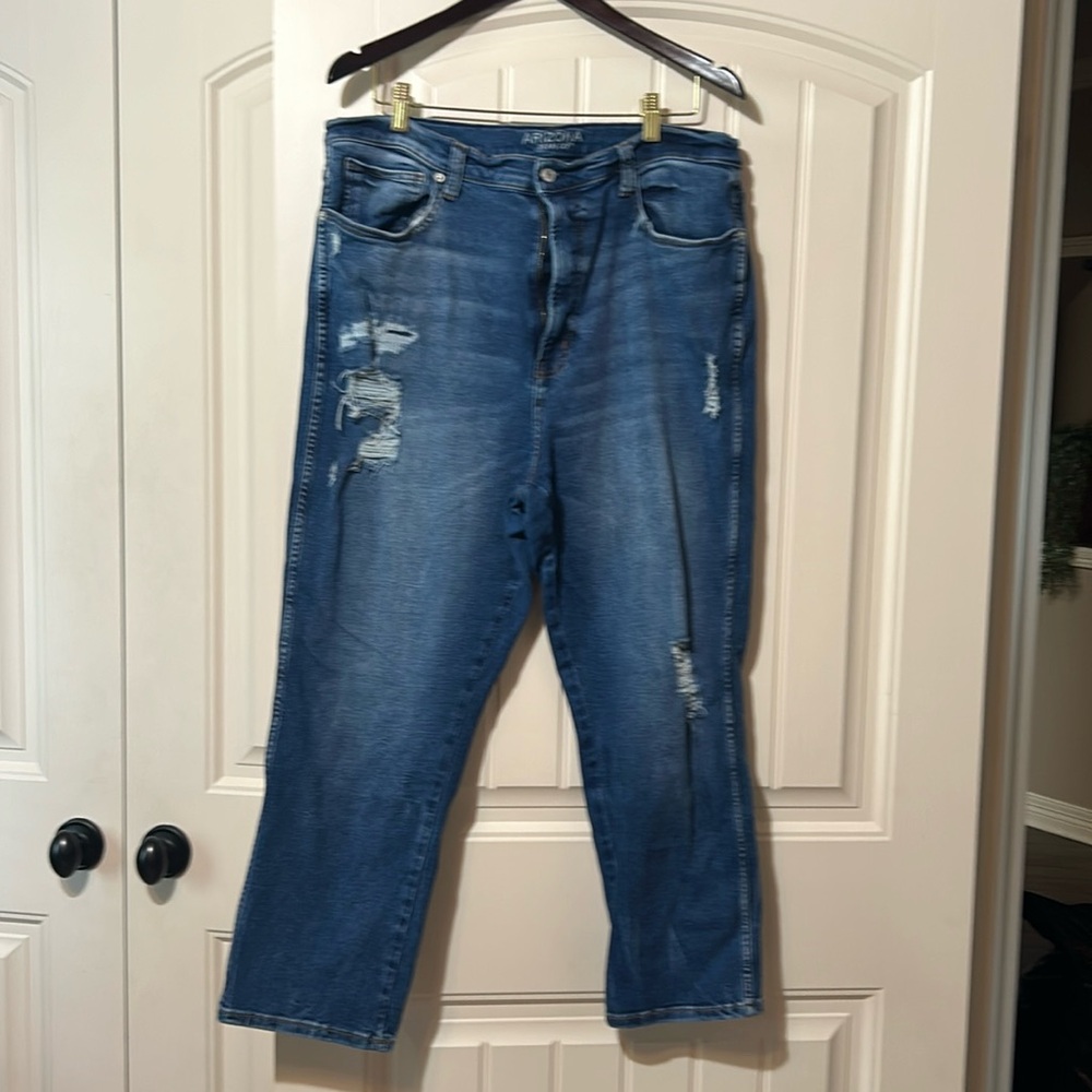 Arizona Highest Rise Slim Straight Size 21